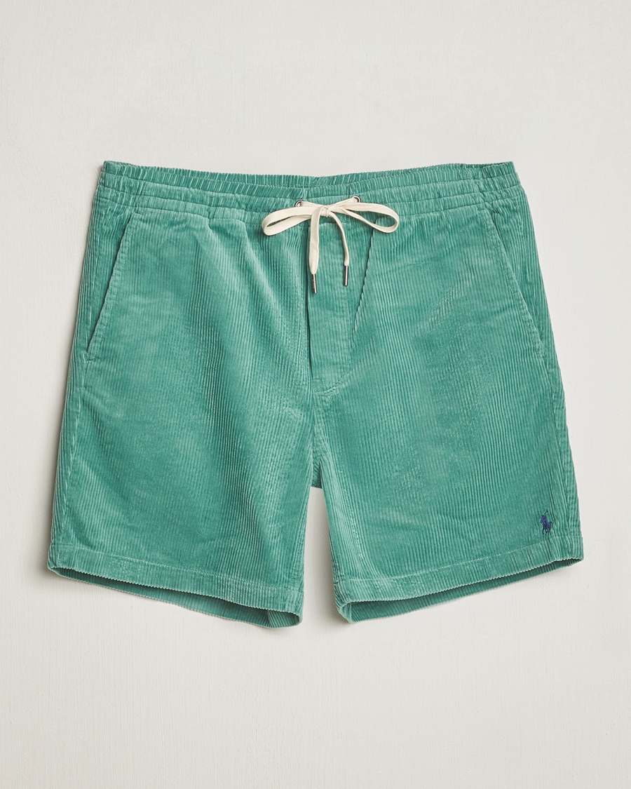 Herr | Shorts | Polo Ralph Lauren | Prepster Corduroy Drawstring Shorts Seafoam Green