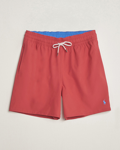 Herr | Badbyxor | Polo Ralph Lauren | Recycled Traveler Boxer Swimshorts Nantucket Red