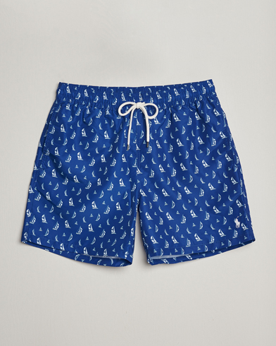  Recycled Traveler Printed Swimshorts Blue Sail