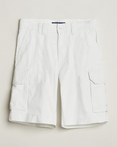 Herr |  | Polo Ralph Lauren | Slub Twill Cargo Shorts Deckwash White