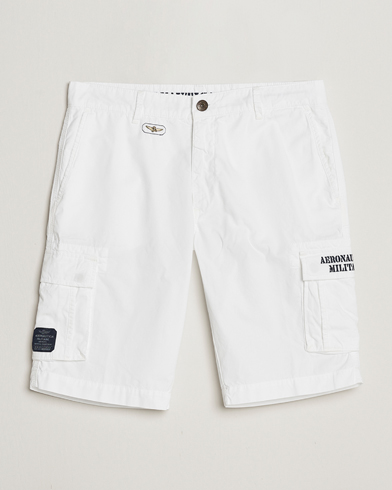 Herr | Shorts | Aeronautica Militare | BE066 Cargo Shorts Off White
