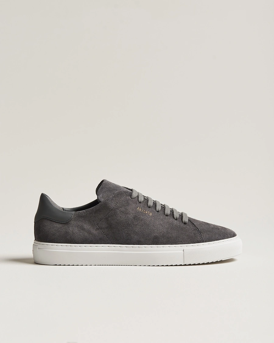 Axel Arigato Clean 90 Suede Sneaker Dark Grey – Grå