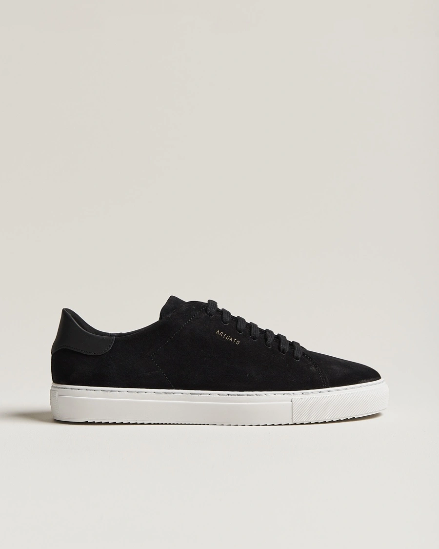 Axel Arigato Clean 90 Suede Sneaker Black – Svart