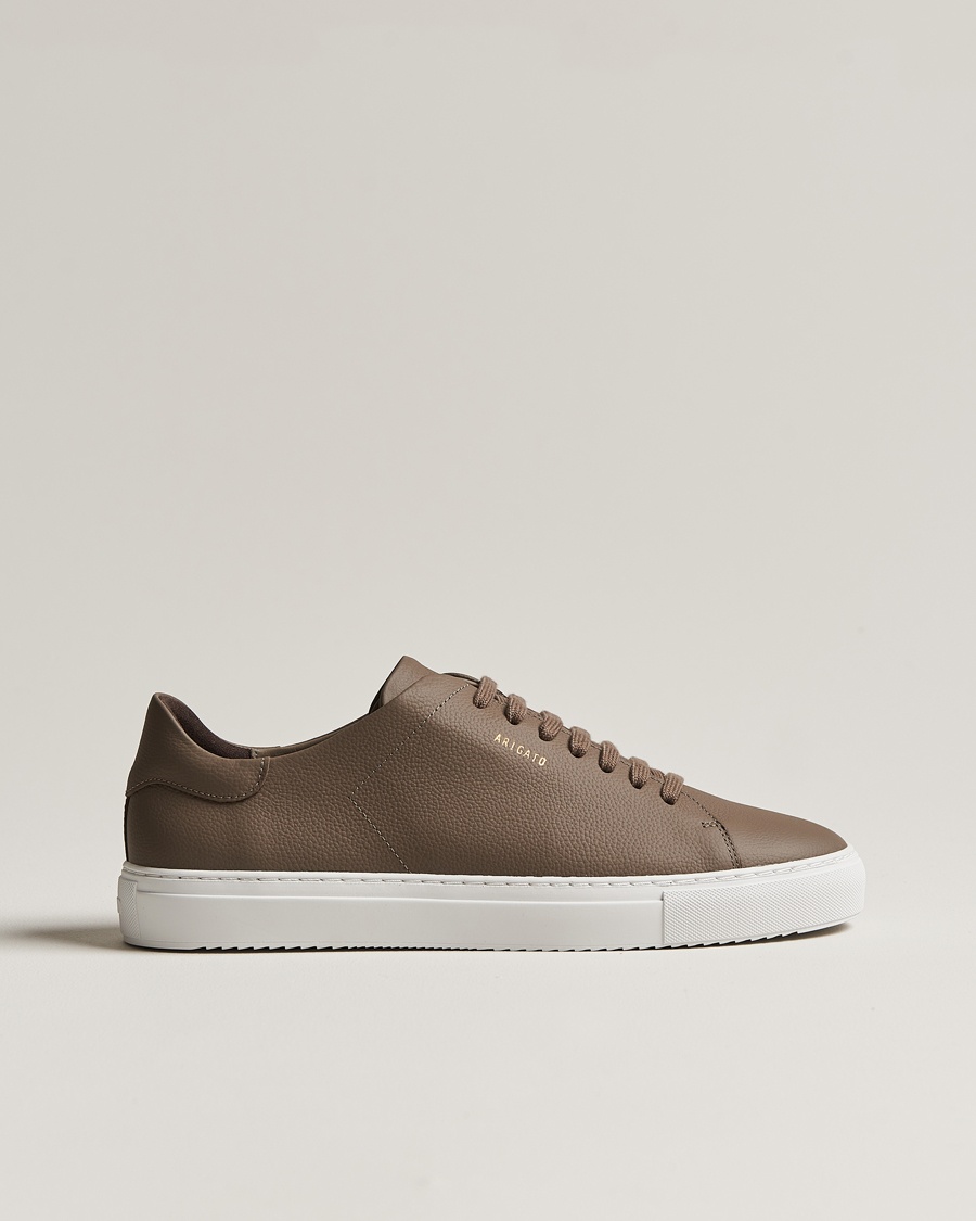 Herr | | Axel Arigato | Clean 90 Grained Leather Sneaker Brown