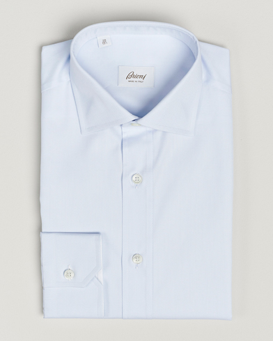 Herr | Quiet Luxury | Brioni | Slim Fit Dress Shirt Light Blue