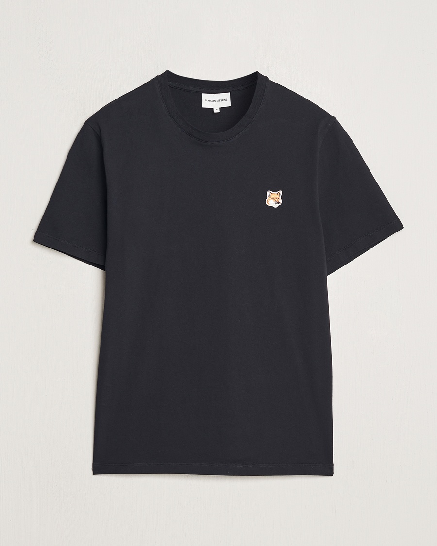 Herr | Maison Kitsuné | Maison Kitsuné | Fox Head T-Shirt Black