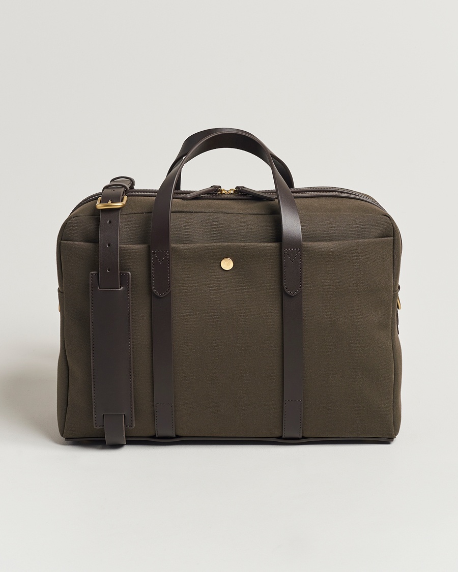 Herr | Weekendbags | Mismo | M/S Advance Weekendbag Army/Dark Brown