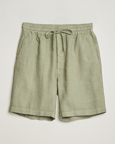 Herr |  | Altea | Linen Drawstring Shorts Olive