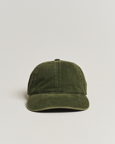 Herr | Hattar & kepsar | Varsity Headwear | Washed Cotton Baseball Cap Green