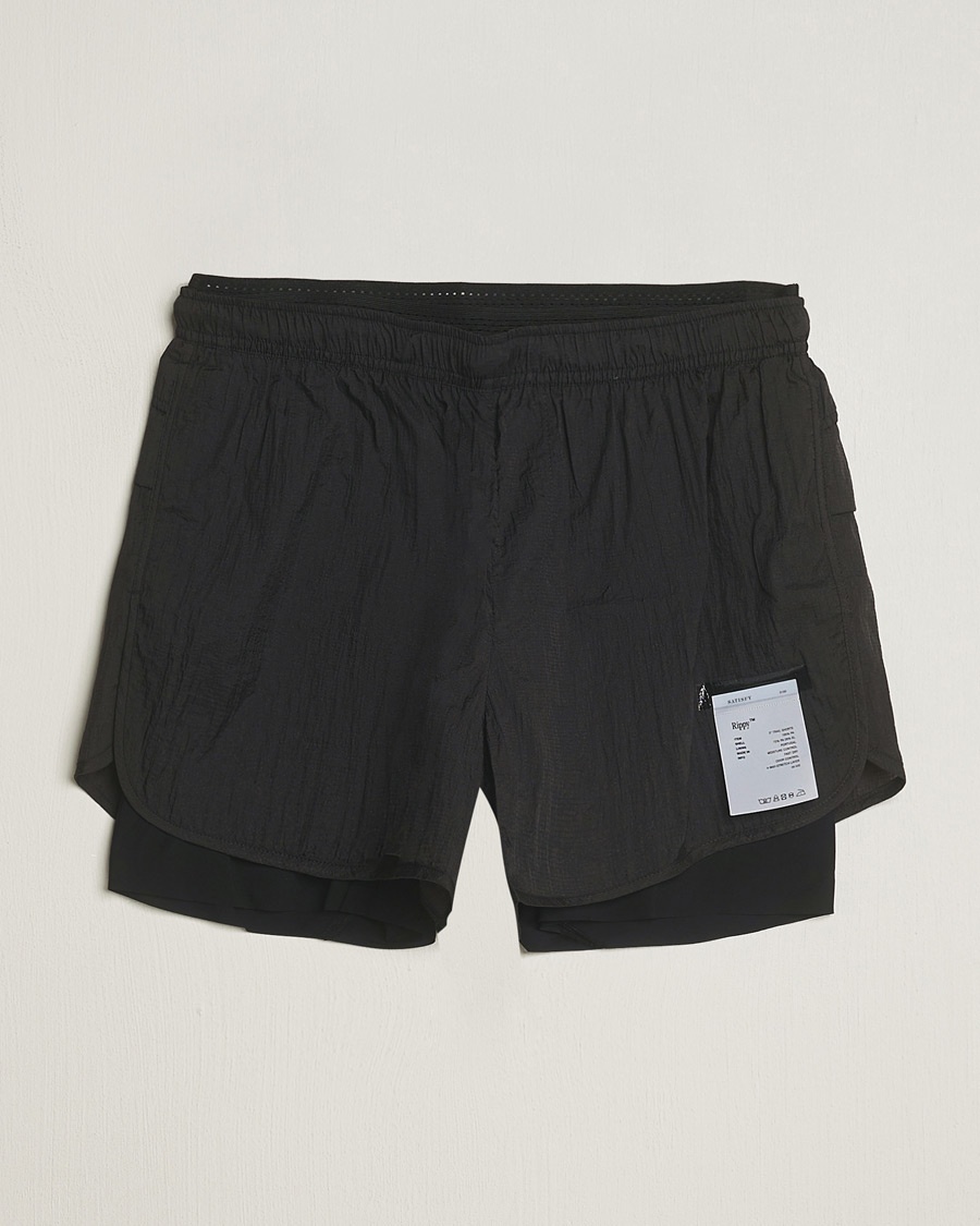 Herr | Shorts | Satisfy | Rippy 3 Inch Trail Shorts Black