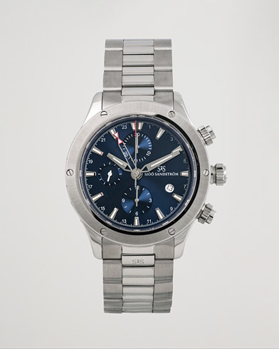 Begagnad | Pre-Owned & Vintage Watches | Sjöö Sandström Pre-Owned | UTC Extreme 1 Blue Steel  Silver