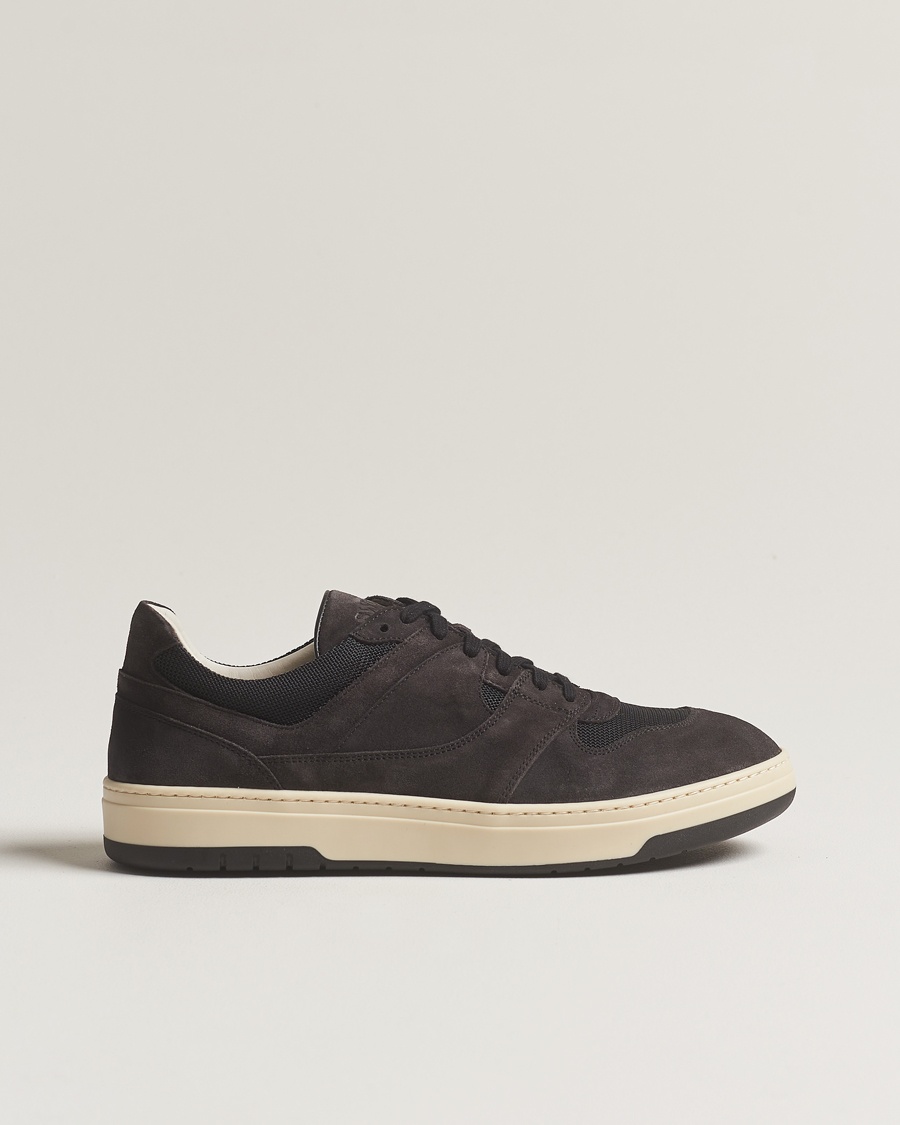Herr | | Sweyd | Net Suede Sneaker Faded Black