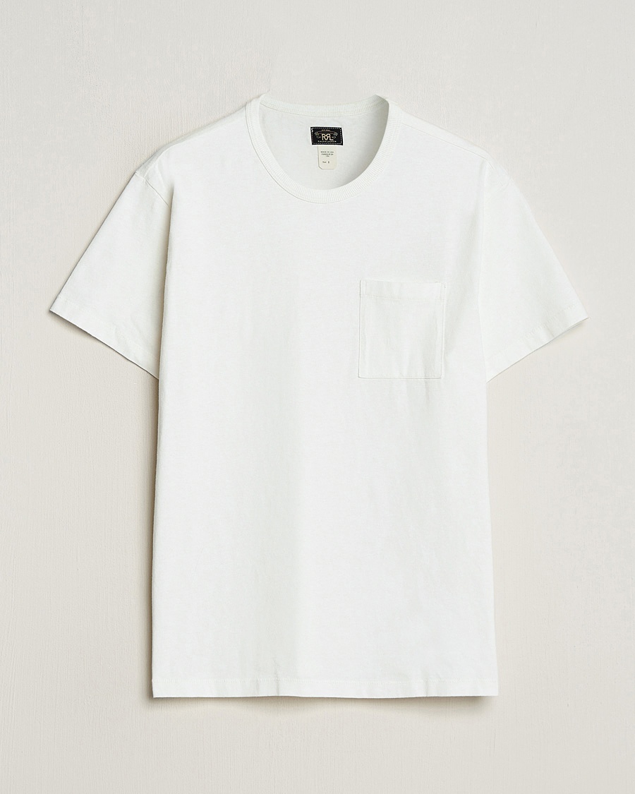 RRL 2-Packet Pocket Tee Warm White – Vit