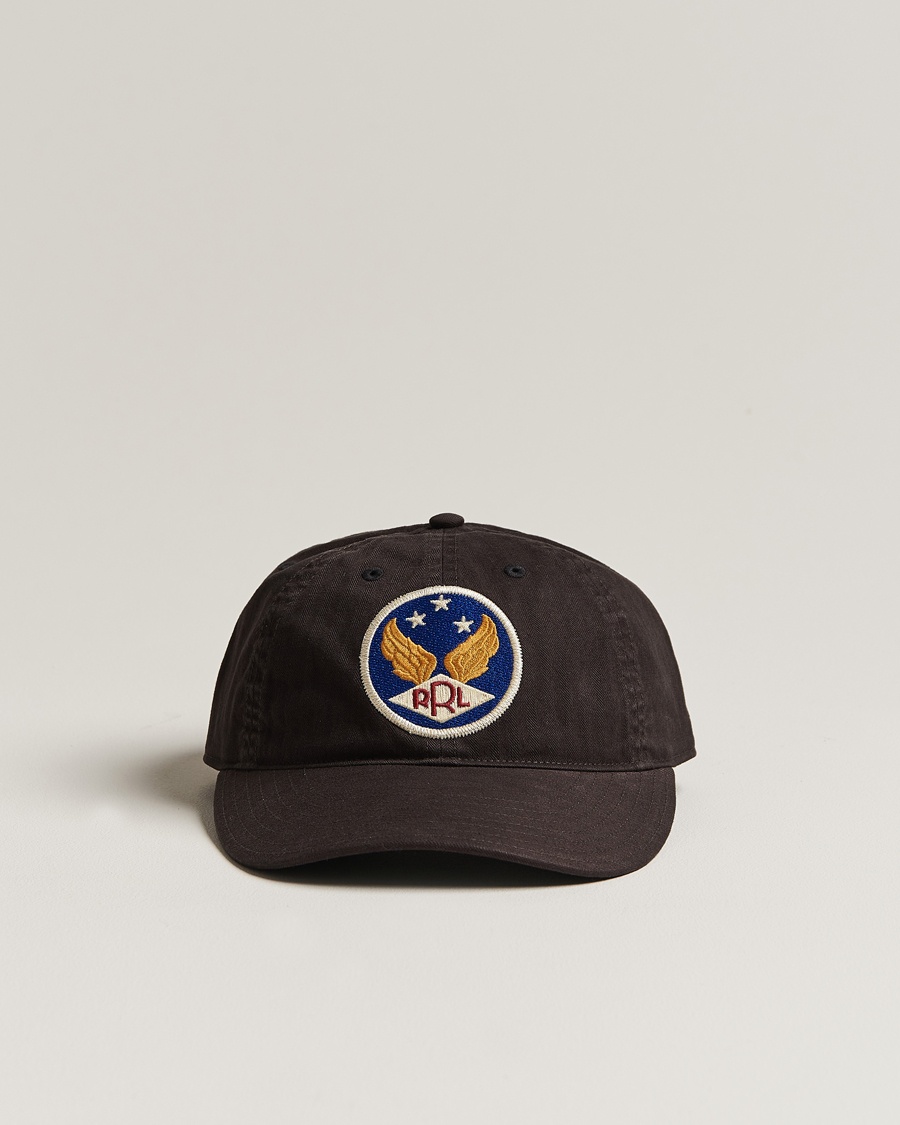 Herr | | RRL | Garment Dyed Ball Cap Black