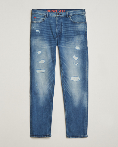 Herr | Tapered fit | HUGO | 634 Tapered Fit Stretch Jeans Bright Blue
