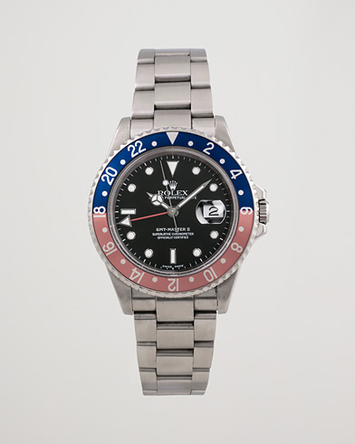 Begagnad | Rolex Pre-Owned | Rolex Pre-Owned | GMT-Master II 16710 Silver