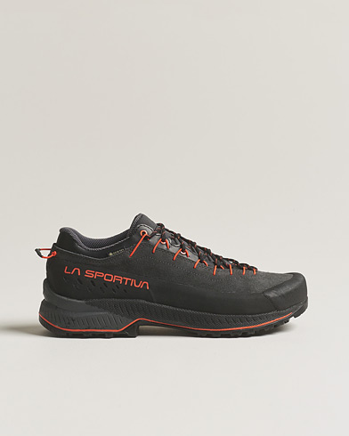 Herr | Trail Sneakers | La Sportiva | TX4 Evo GTX Hiking Shoes Carbon/Cherry Tomato