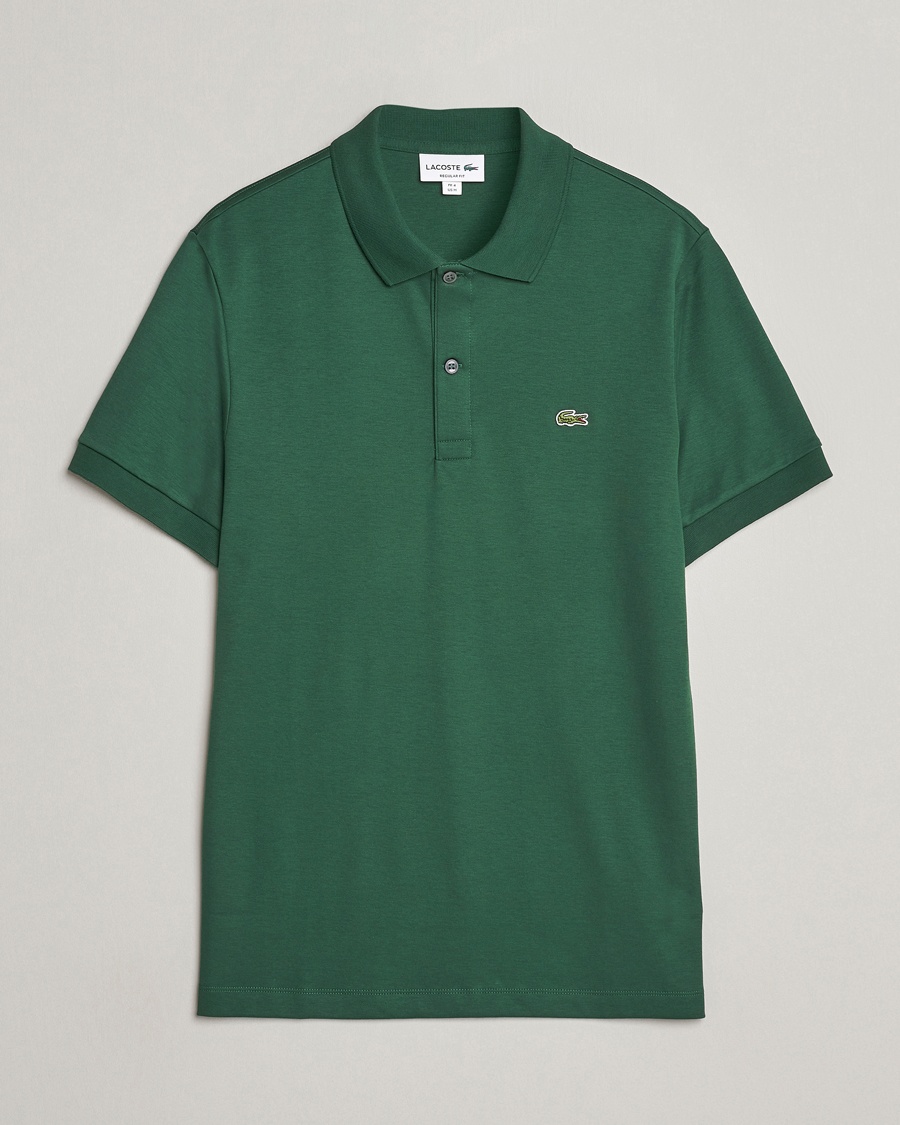 Lacoste Pima Interlock Piké Green – Grön
