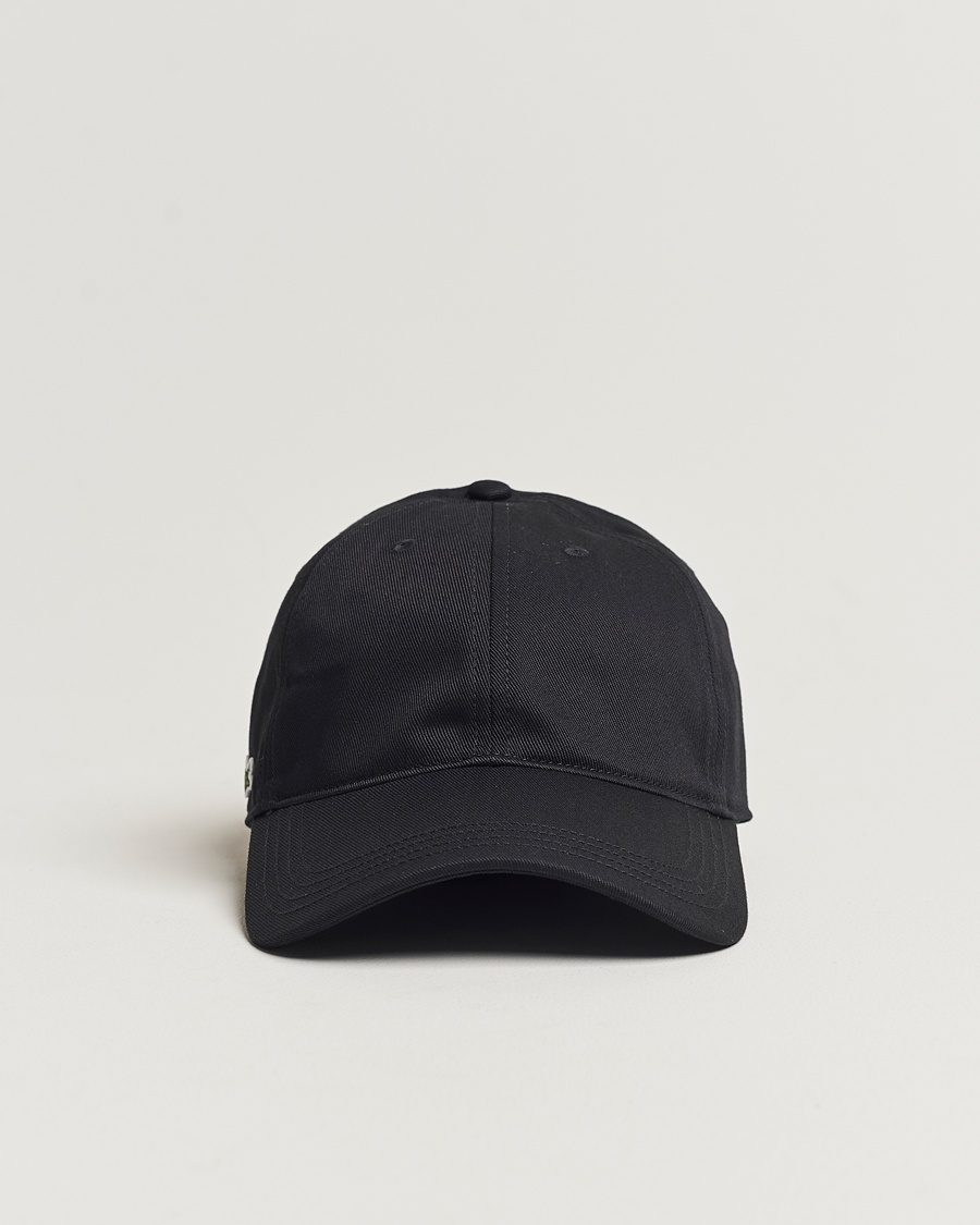 Lacoste Cap Black – Svart