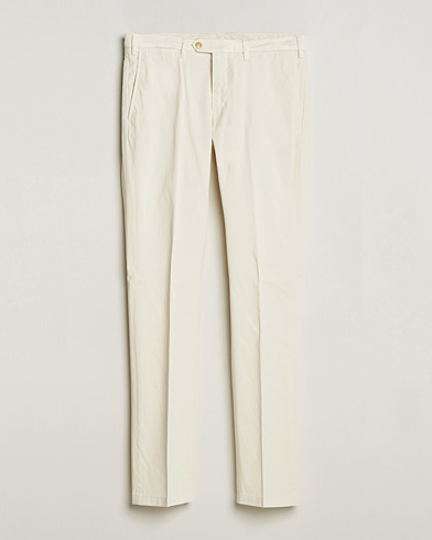 Herr | Canali | Canali | Cotton Stretch Chinos Off White