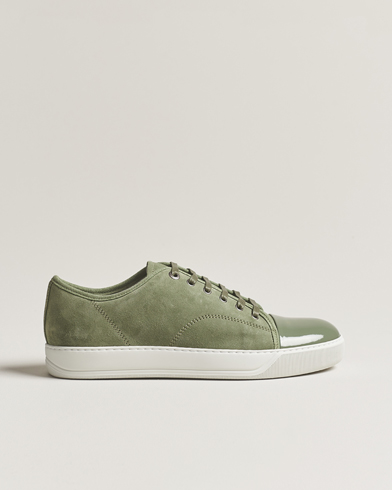 Herr | Lanvin | Lanvin | Patent Cap Toe Sneaker Green