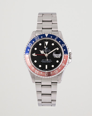Begagnad | Pre-Owned & Vintage Watches | Rolex Pre-Owned | GMT-Master II 16710 Silver