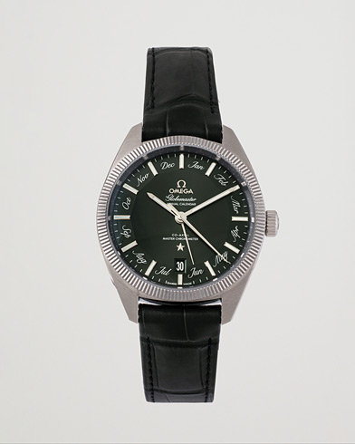 Begagnad | Pre-Owned & Vintage Watches | Omega Pre-Owned | Constellation Globemaster Green Silver