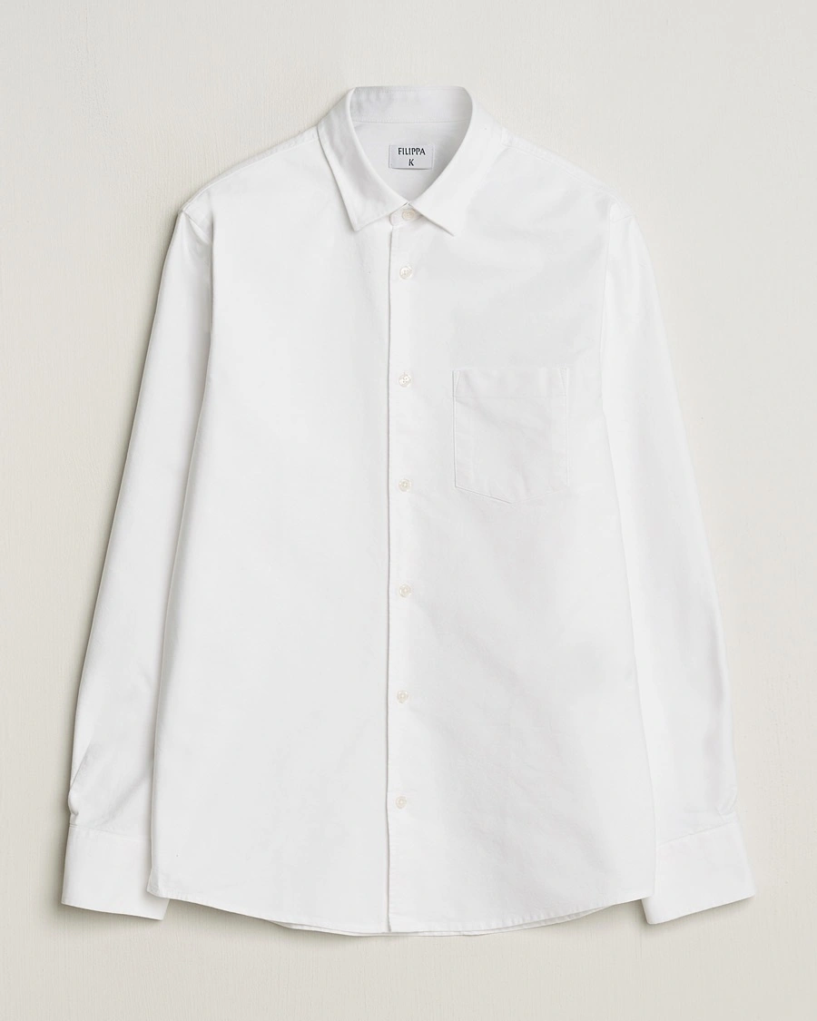 Herr | Oxfordskjortor | Filippa K | Tim Oxford Shirt White