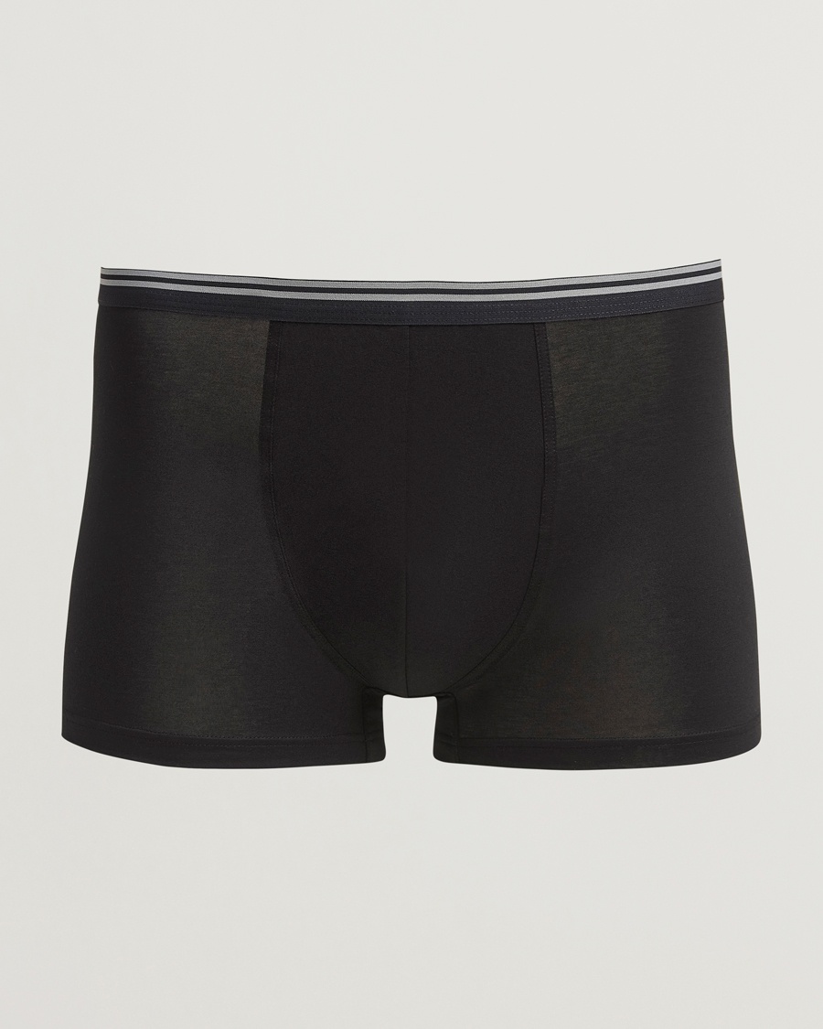 Herr | Zimmerli of Switzerland | Zimmerli of Switzerland | Pure Comfort Boxer Shorts Black