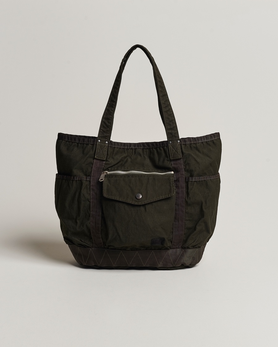Porter-Yoshida & Co. Crag Tote Bag Khaki – Grön