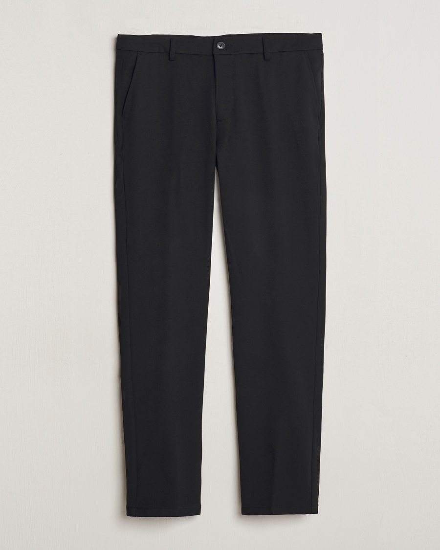 LES DEUX Como Reg Suit Pants Black – Svart