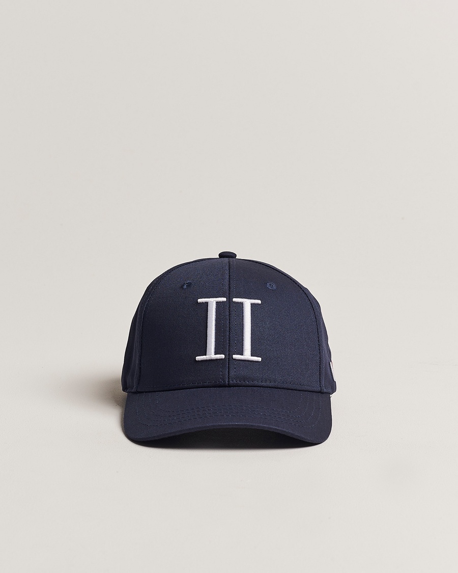 LES DEUX Encore Organic Cotton Baseball Cap II Dark Navy – Blå