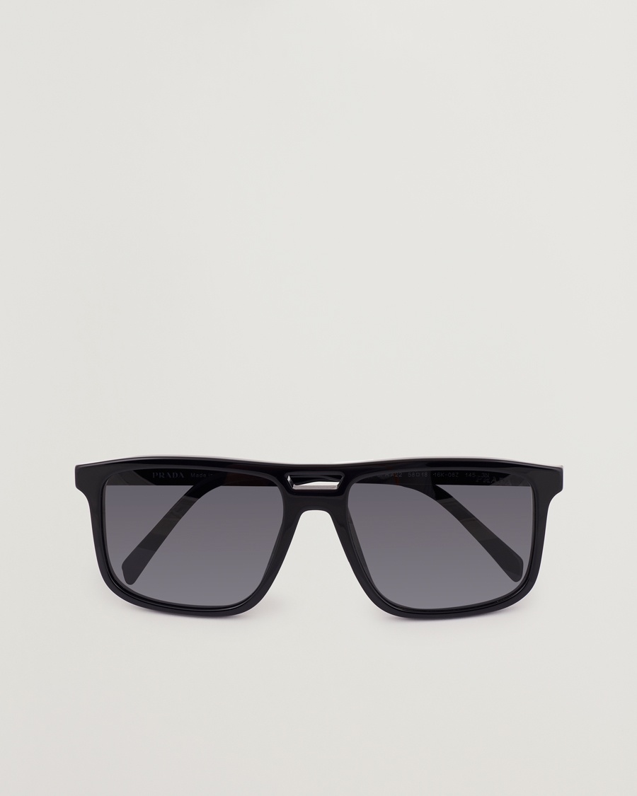 Prada Eyewear Prada 0PR A22S Sunglasses Black – Svart