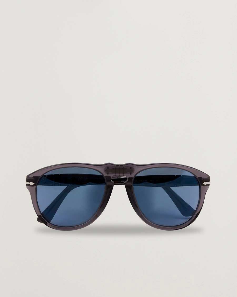 Persol 0PO0649 Sunglasses Transparent Grey – Grå