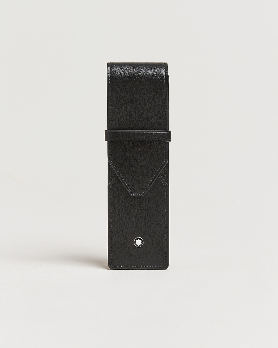 Montblanc Meisterstück 2-Pen Pouch Black – Svart