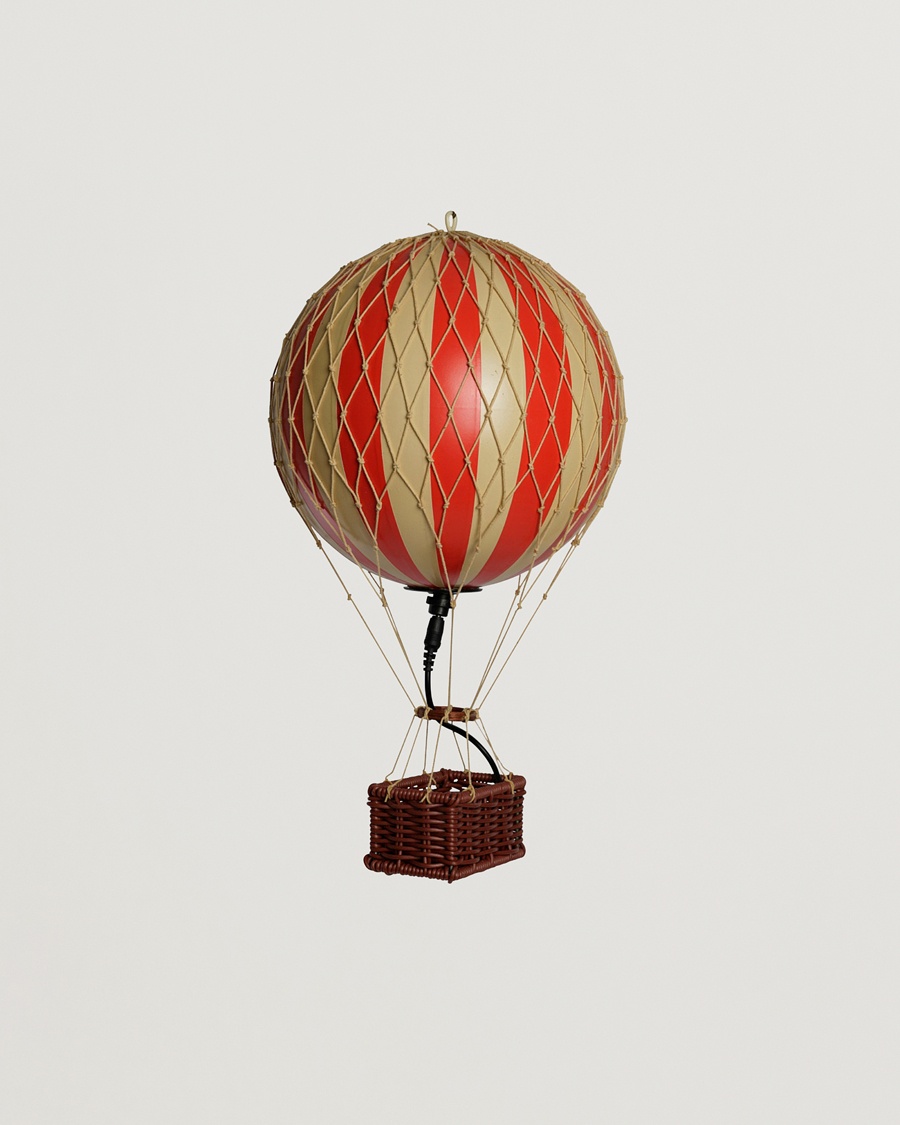 Authentic Models Travels Light Led Balloon True Red – Röd