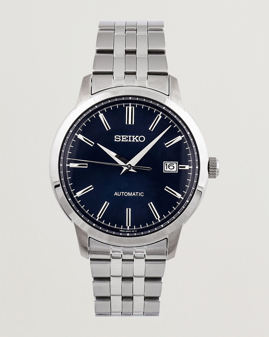 Herr | | Seiko | Conceptual Automatic 41mm Steel Blue Dial