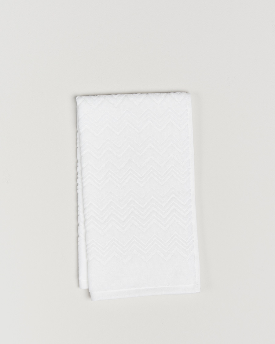 Missoni Home Chalk Hand Towel 40x70cm White – Grå