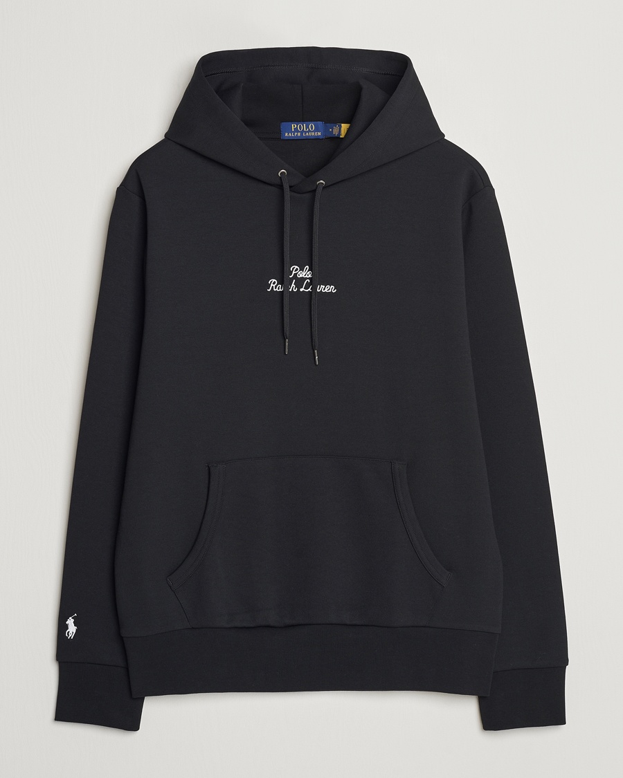 Herr | Tillfälligt säsongserbjudande | Polo Ralph Lauren | Central Logo Hoodie Polo Black
