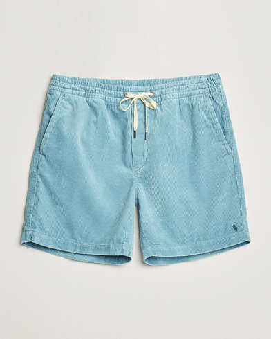 Polo Ralph Lauren Prepster Corduroy Drawstring Shorts Blue Note, Herr, Drawstringshorts, Blå, Storlek S