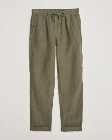  Prepster Linen Trousers Thermal Green