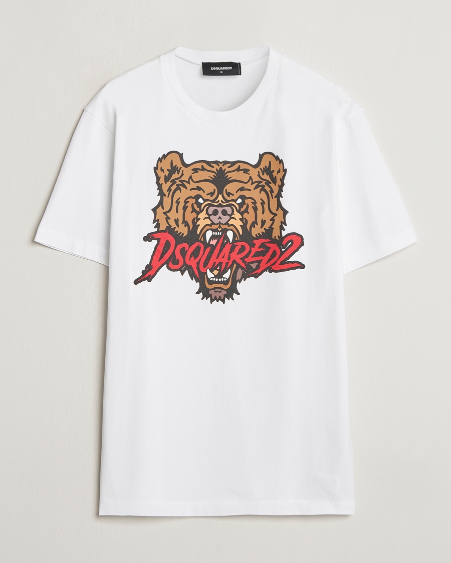 Herr | Realisation | Dsquared2 | Bear T-Shirt White