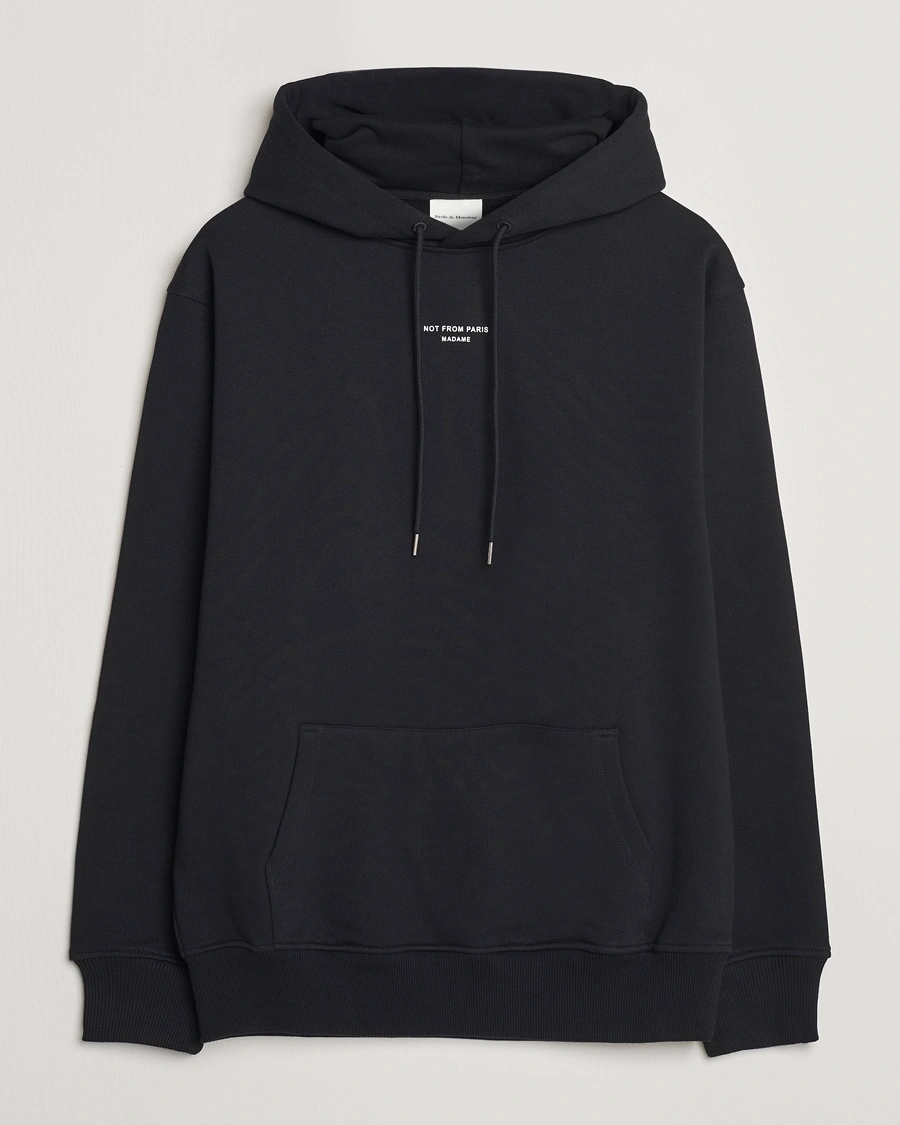 Herr | Business & Beyond | Drôle de Monsieur | Classic Slogan Hoodie Black
