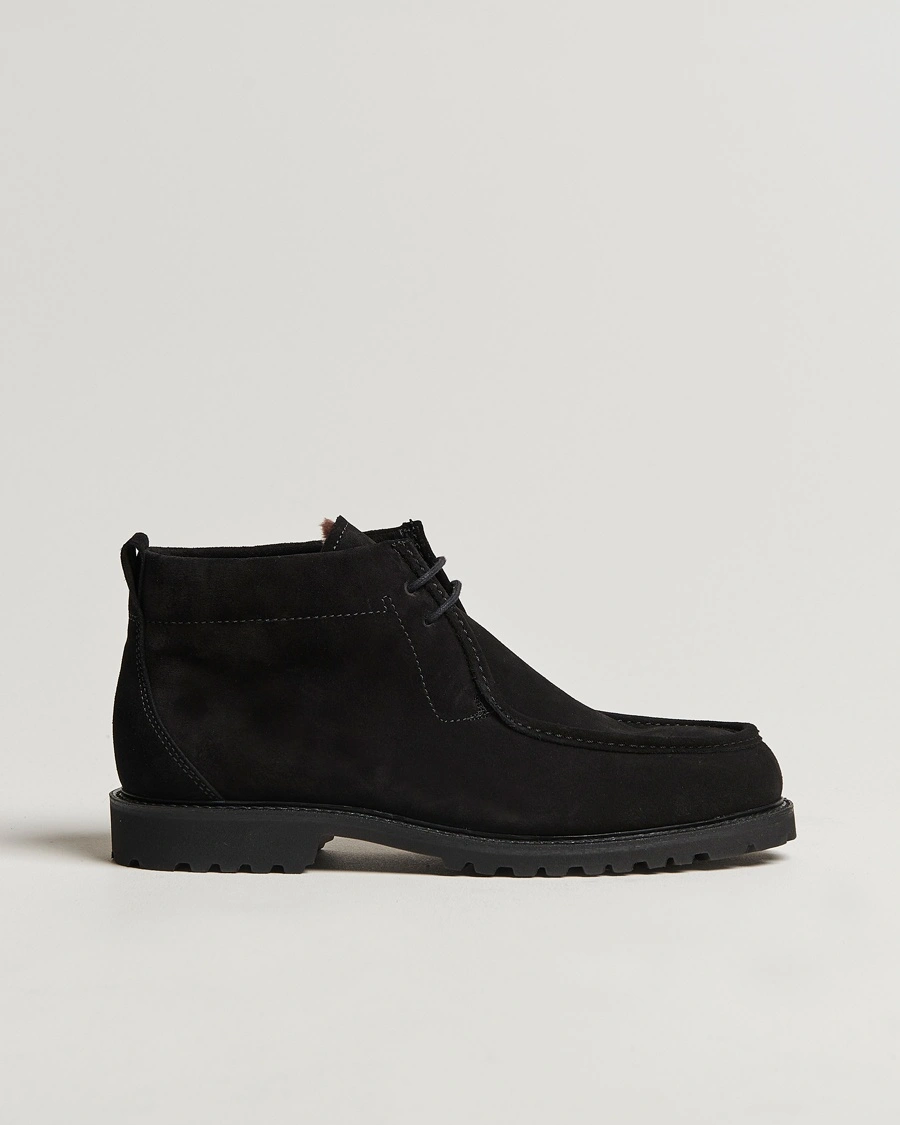 Herr | Svarta kängor | Ludwig Reiter | Touring Chukka Boot Black Suede