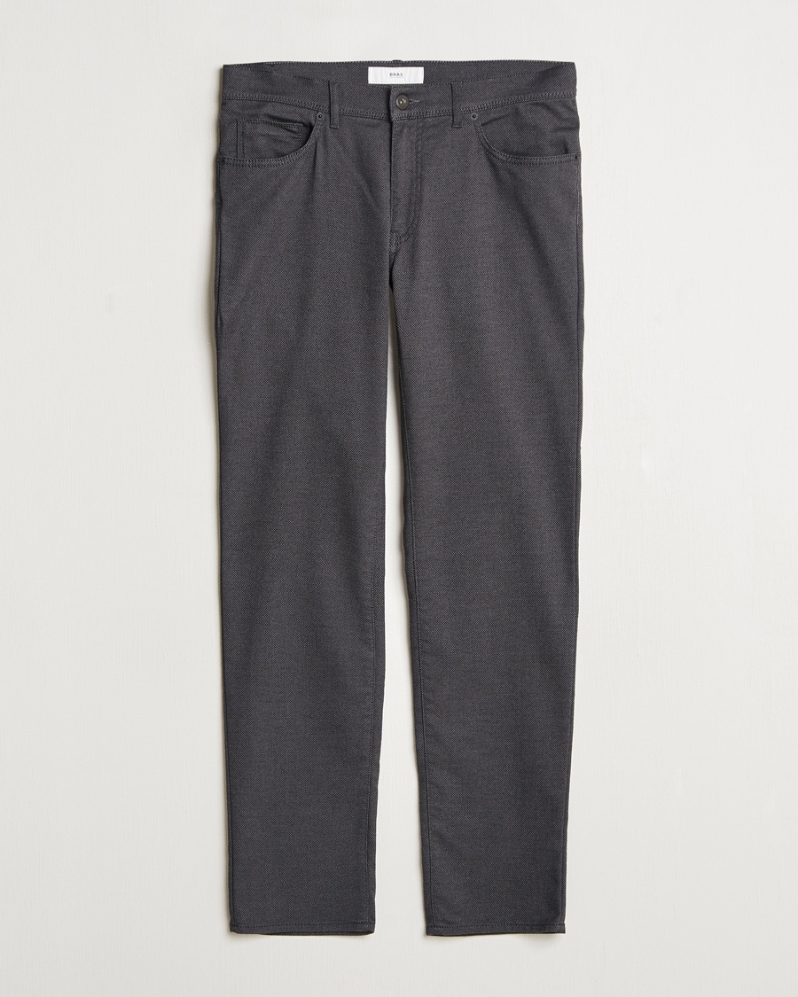 Brax Cadz Woo.Look 5-Pocket Pants Cement – Grå