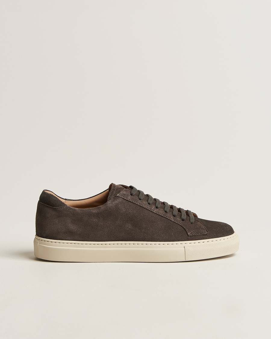 Herr | | Sweyd | 055 Suede Sneaker Dark Grey