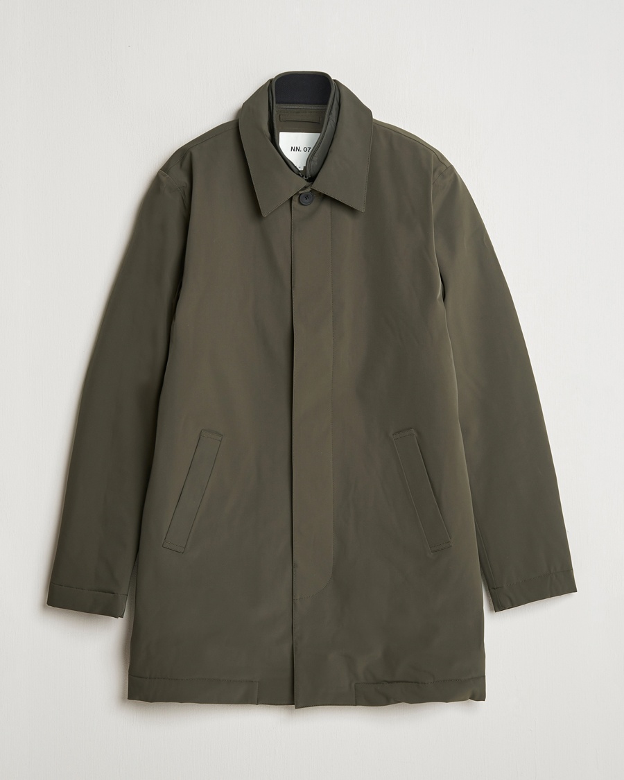 NN07 Blake Jacket Dark Army – Grön