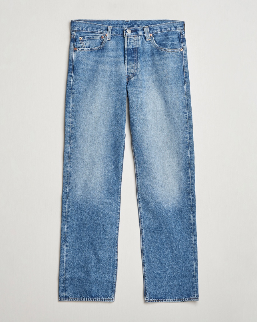 Levi's 501 Original Jeans Chemicals – Blå