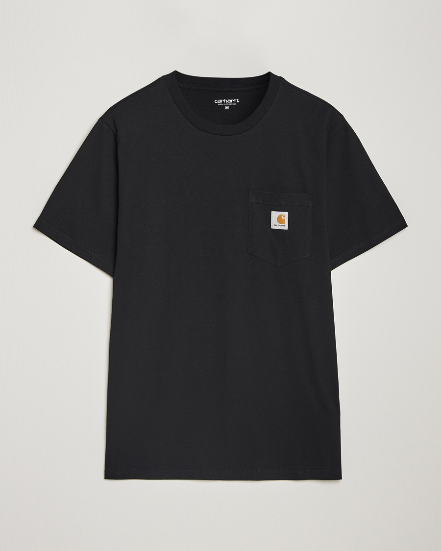 Carhartt WIP Pocket Cotton T-Shirt Black – Grå