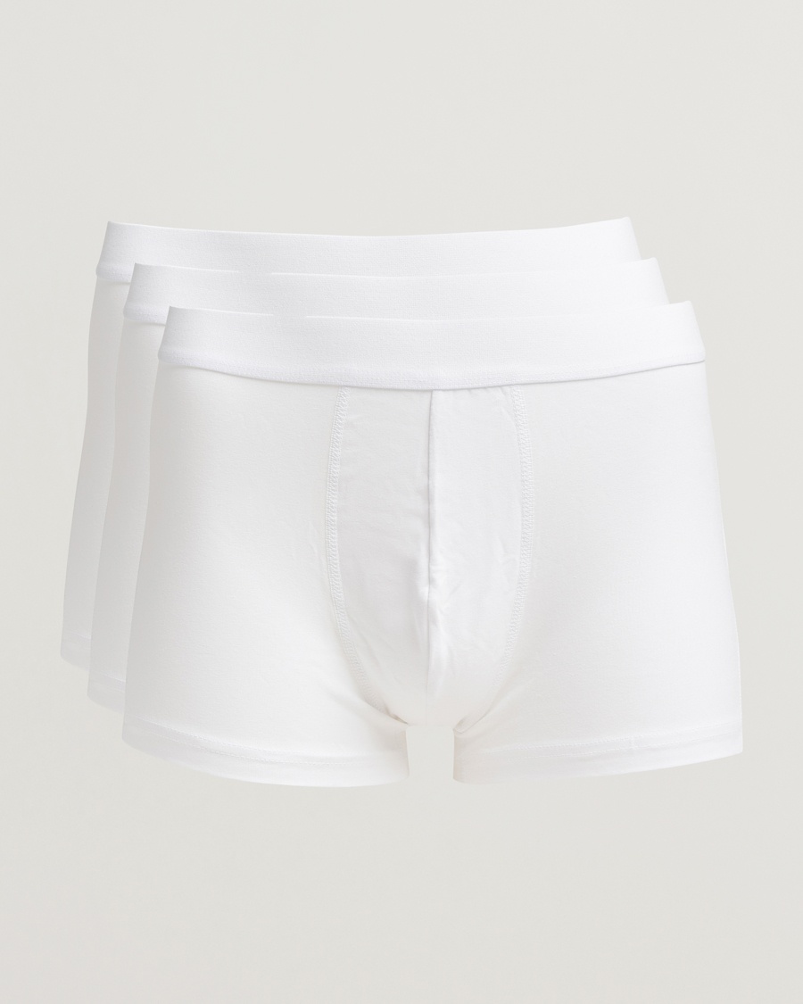 Bread & Boxers 3-Pack Trunk White – Vit